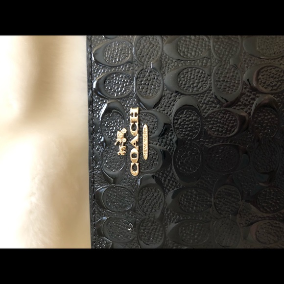 Coach Patent Leather Wristlet - Picture 2 of 6